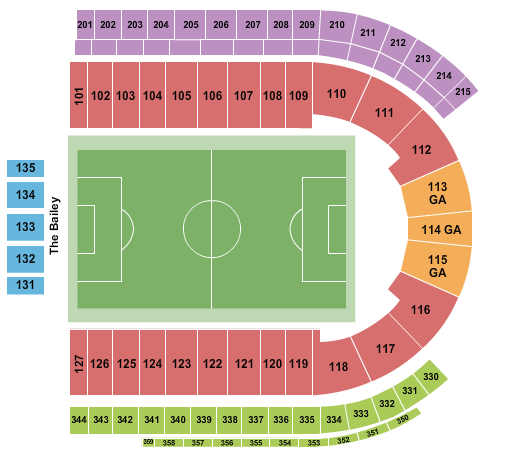 Nippert Stadium Map