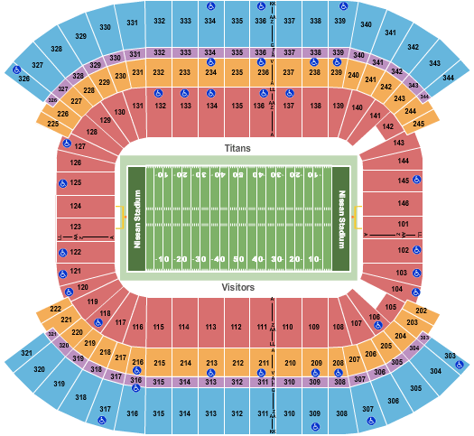 Houston Texans Stadium Seating Chart