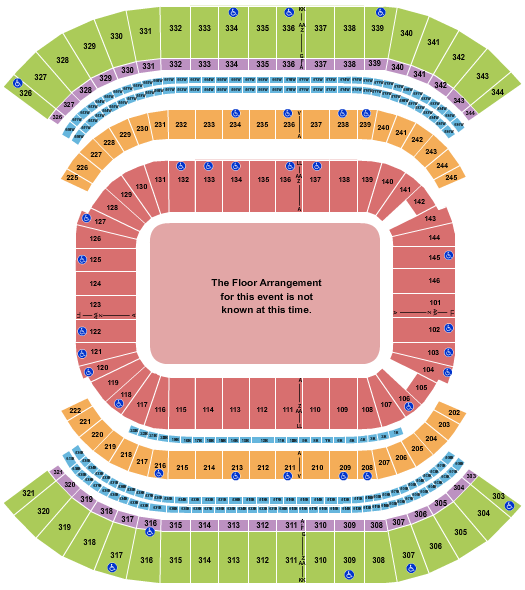 Nissan Stadium Seating Chart