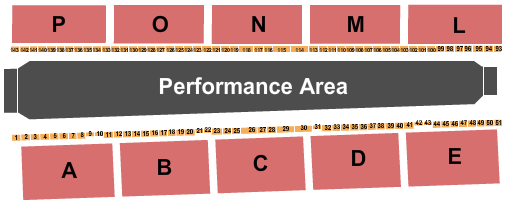 Norris-Penrose Event Center Seating Chart: Rodeo