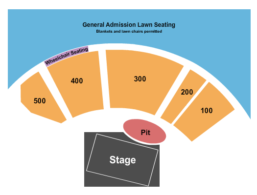 North Carolina Museum Of Art Seating Chart: Endstage Pit