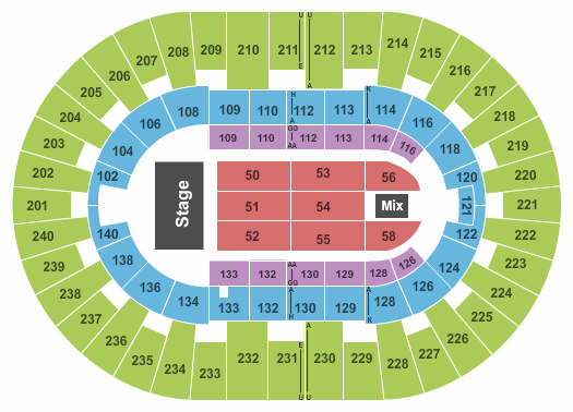 Richmond Coliseum Foo Fighters Seating Chart