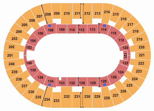North Charleston Coliseum Seating Chart: Monster Jam