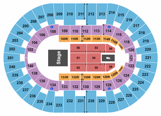 North Charleston Coliseum Seating Chart: Weird Al