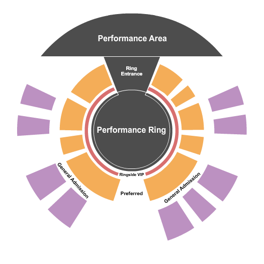 North Florida Fair Seating Chart: Royal Hanneford Circus