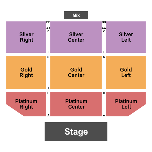 Northern Lights Casino Seating Chart: Endstage 4