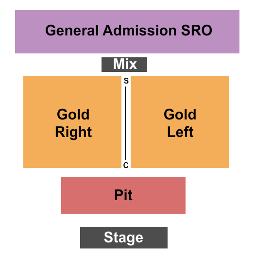 Northern Lights Casino Seating Chart: Endstage Pit