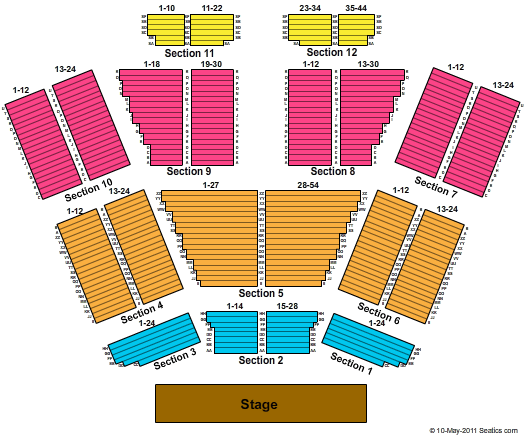 Northern Quest Outdoor Concert Seating Chart