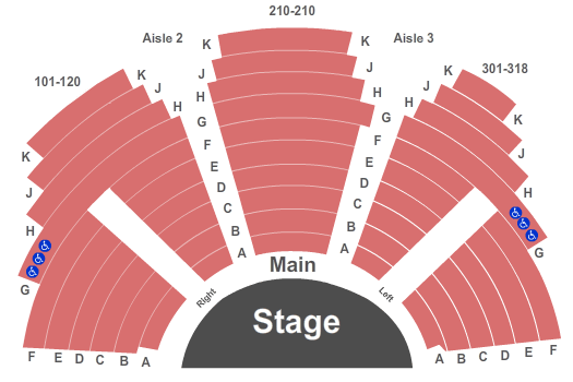 North Theatre At North Shore Center For The Performing Arts Seating Chart