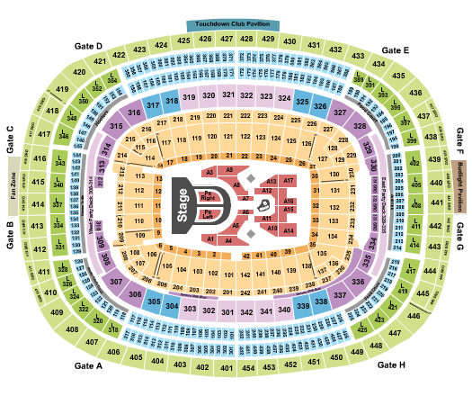 Northwest Stadium Seating Chart: Karol G
