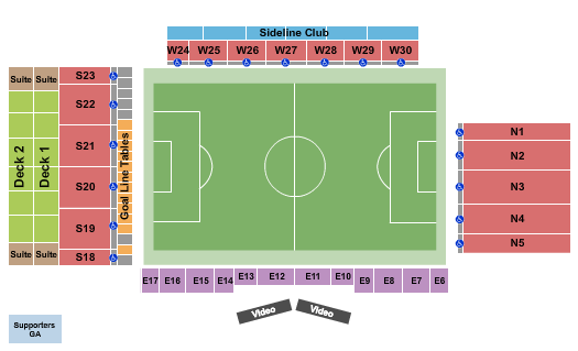 Northwestern Medicine Field At Martin Stadium Seating Chart: Soccer - NWSL