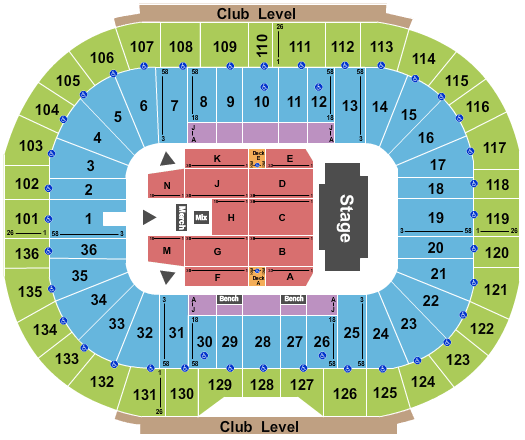 Billy Joel Dallas Seating Chart