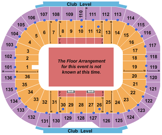 Notre Dame Stadium Seating Chart: Generic Floor