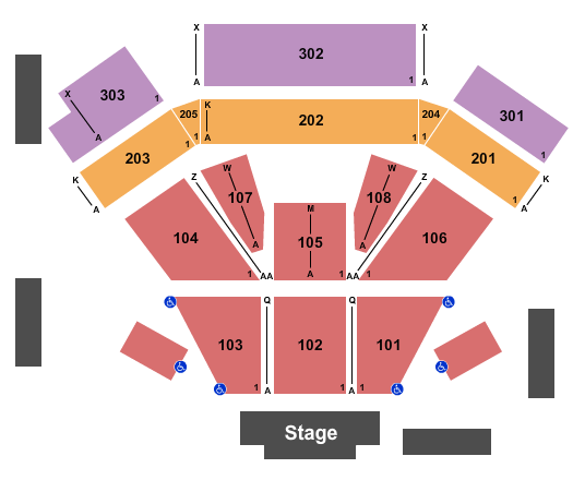 Nugget Event Center Sparks Nv Seating Chart