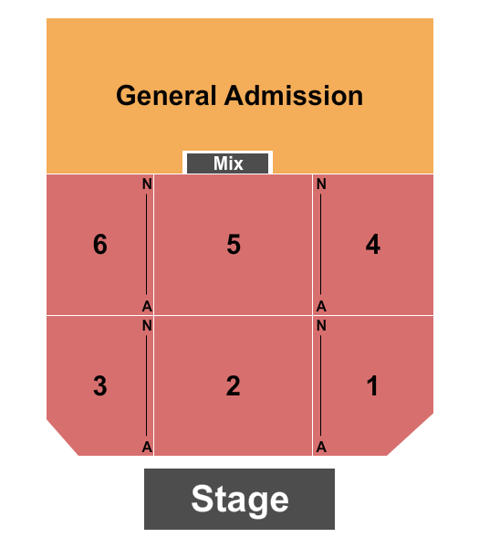 Nugget Ballroom At Nugget Casino Resort Seating Chart: Endstage with GA