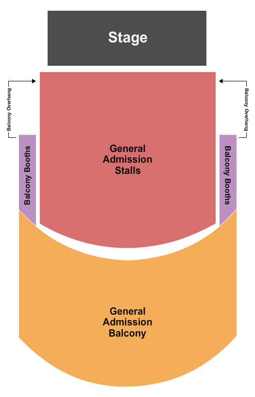 Award Show Tickets Seating Chart O2 Academy Glasgow Endstage GA 