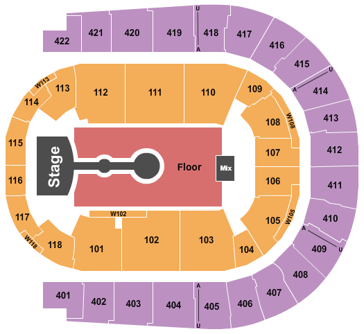 O2 Arena - London Seating Chart: Ariana Grande