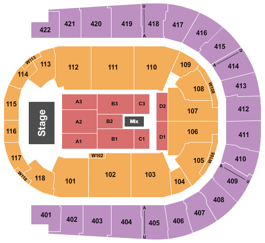 O2 Arena - London Seating Chart: Barry Manilow
