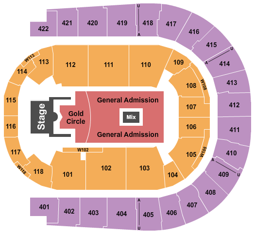 O2 Arena - London Seating Chart: Hilary Duff