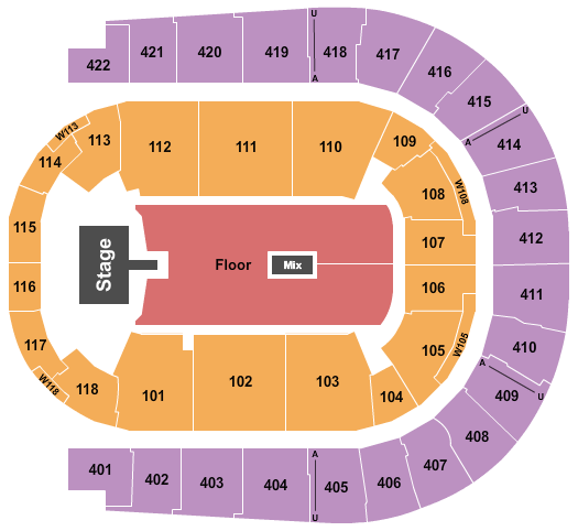 O2 Arena - London Seating Chart: Lorde