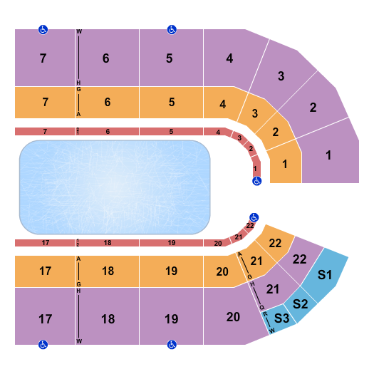 OG&E Coliseum at OKC Fairgrounds Seating Chart: Disney On Ice