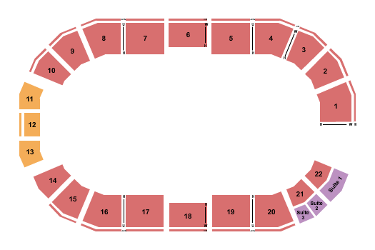OG&E Coliseum at OKC Fairgrounds Seating Chart: NRHA Derby