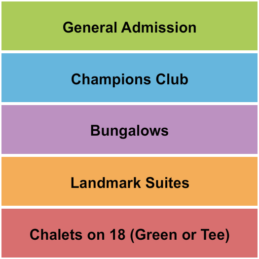 Oak Tree Golf Club Seating Chart: Golf