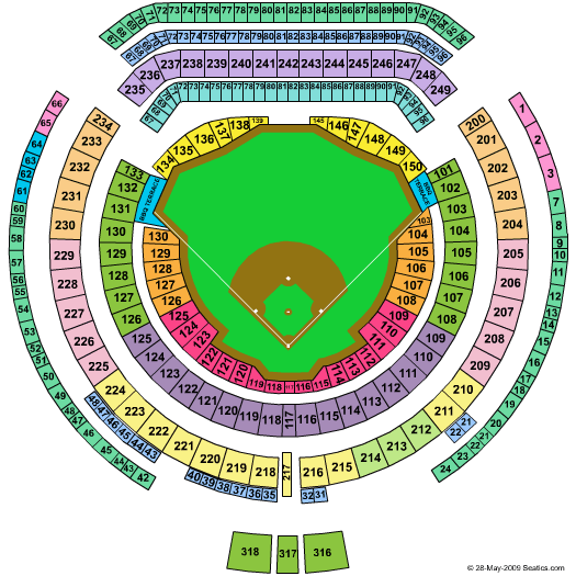 Overstock.com Coliseum (formerly Oakland Coliseum) Seating Chart