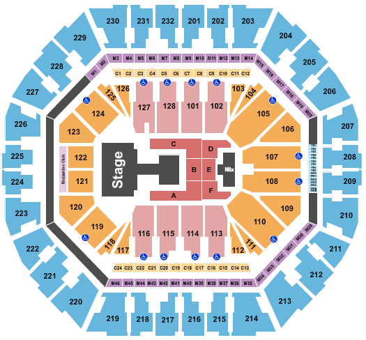 Oakland Arena Seating Chart: Aespa