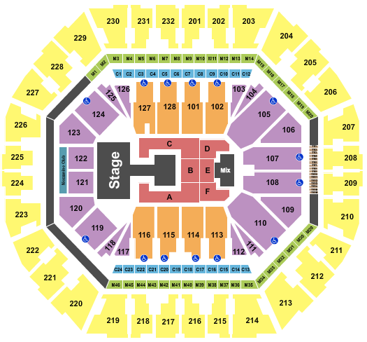 Oakland Arena Seating Chart: Aespa
