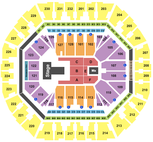Oakland Arena Seating Chart: Badshah