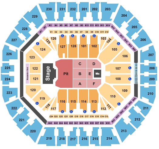 Oakland Arena Seating Chart: Billy Strings