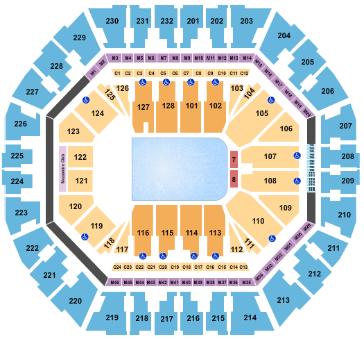 Oakland Arena Seating Chart: Disney On Ice 2