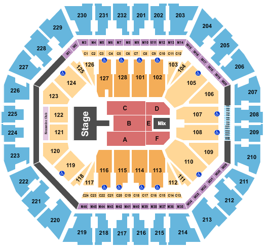 Oakland Arena Seating Chart: Don Omar