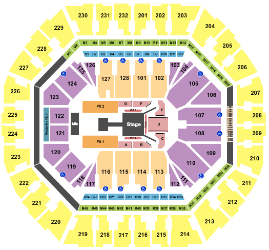 Oakland Arena Seating Chart: Fuerza Regida