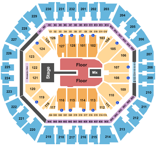 Oakland Arena Seating Chart: Future