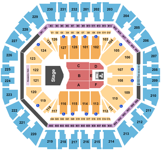 Oakland Arena Seating Chart: Grupo Firme