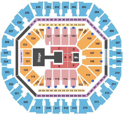 Oakland Arena Seating Chart: Itzy