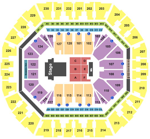 Oakland Arena Seating Chart: J-Hope