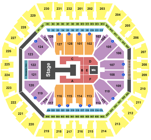 Oakland Arena Seating Chart: Katseye