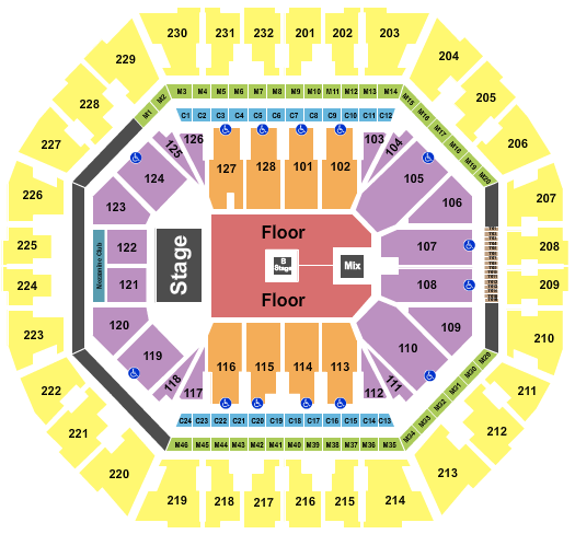 Oakland Arena Seating Chart: Kaytranada