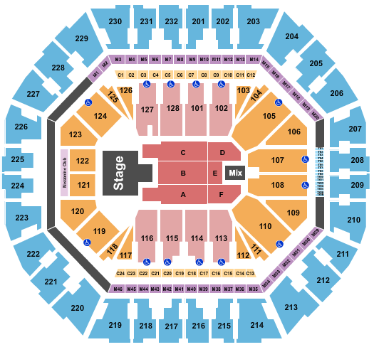 Oakland Arena Seating Chart: Melanie Martinez