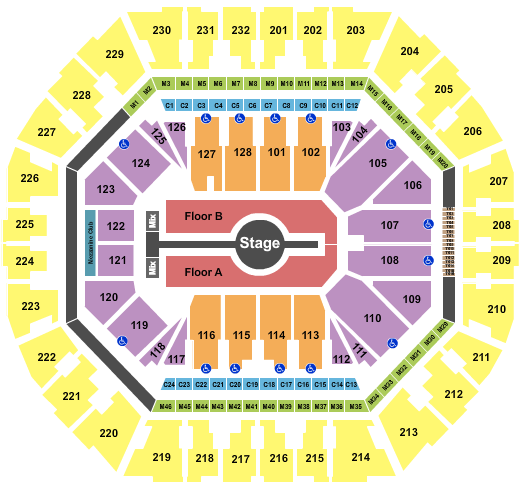 Oakland Arena Seating Chart: Rod Wave