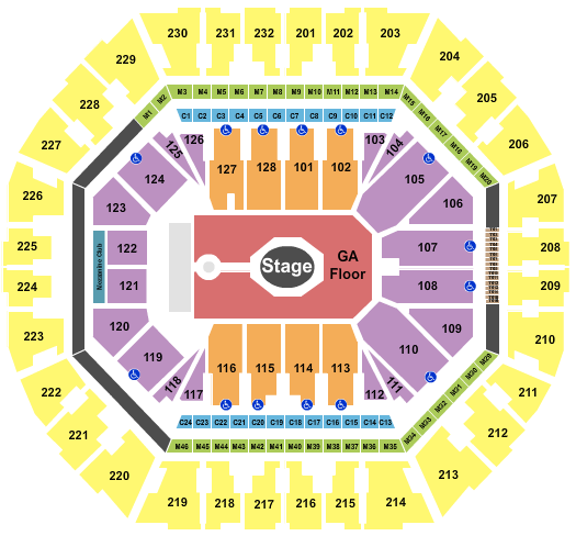 Oakland Arena Seating Chart: Tame Impala