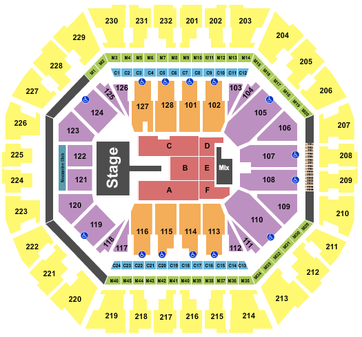 Oakland Arena Seating Chart: Yoasobi