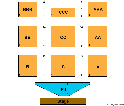 Ocean City Inlet Seating Chart