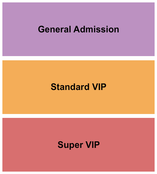 Off Broadway Seating Chart: GA/VIP/Super VIP