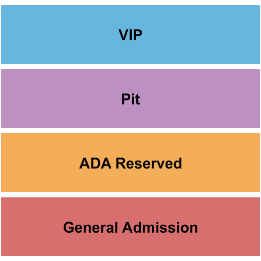 Ogden Amphitheater Seating Chart: GA/Reserved