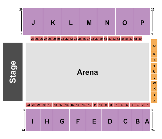 Ogden Pioneer Stadium Seating Chart: Endstage 2