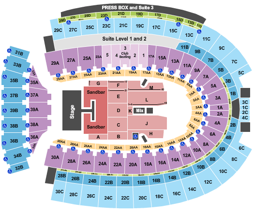 Buckeye Country Superfest Seating Chart